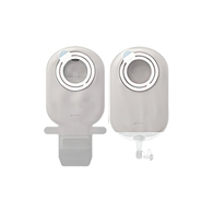 SenSura Mio Kids Flex Coloplast 18721-SenSura Mio Kids Flex Two-Piece Drainable Transparent Filtered Ostomy Pouch (BX/10)