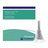 Freedom Clear SS Coloplast 5110-Coloplast Freedom Clear SS Male External Catheter, Small, Catheters (BX/100)