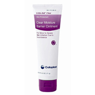 Critic-Aid Clear Coloplast 7566-Critic-Aid Clear Skin Protectant Scented, 2.5 oz Tube, Moisturizers (CS/12)