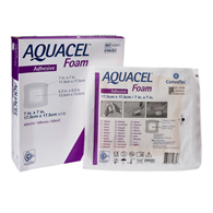 Aquacel ConvaTec 420621-Aquacel Silicone Adhesive with Border Silicone Foam Dressing, 7 x 7 in, Foams (EA/1)