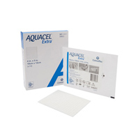 Aquacel Extra ConvaTec 420674-Aquacel Extra Gelling Fiber Wound Dressing, 4 x 5 Inch, Cellulose