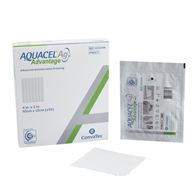 Aquacel Ag Advantage ConvaTec 422299-Aquacel Ag Advantage Silver Dressing, 4 x 5 in, Silver Dressings (EA/1)