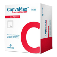 ConvaMax Superabsorber ConvaTec 422573-ConvaMax Superabsorber Super Absorbent Dressing, 8 x 12 in, Non-Adherent (BX/10)