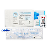 Cure Catheter Closed System ConvaTec CS10-Cure Catheter Intermittent Catheter Kit, 10 Fr, Catheter & Bag Kits & Trays (CS/100)