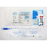 Cure Catheter Closed System ConvaTec CS14-Cure Catheter Intermittent Catheter Kit, 14 Fr, Catheter & Bag Kits & Trays (CS/100)
