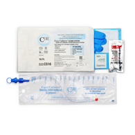 Cure Catheter Closed System ConvaTec CS16-Cure Catheter Intermittent Catheter Kit, 16 Fr, Catheter & Bag Kits & Trays (CS/100)