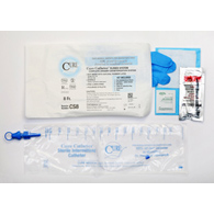 Cure Catheter Closed System ConvaTec CS8-Cure Catheter Intermittent Catheter Kit, Catheter & Bag Kits & Trays (CS/100)