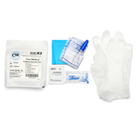Cure MedicalCatheter Insertion Kit ConvaTec K2-90-Cure Catheter Insertion Tray With Collection Bag, Catheter & Bag (CS/90)