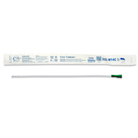 Cure Catheter ConvaTec M14C-Cure Catheter Male Intermittent Catheter, 14 Fr, Coude, Intermittent (CS/300)