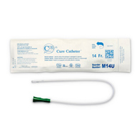 Cure Catheter ConvaTec M14U-Cure Catheter Urethral Catheter, 14 Fr, Male, Straight, Intermittent Catheters (CS/300)