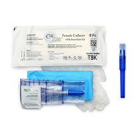 Cure Twist ConvaTec T8K-Cure Twist Intermittent Catheter Kit, 8 Fr, Catheter & Bag Kits & Trays (BX/30)