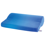 Core Products 109 Ab Contour Pillow with Satin Cover-Blue