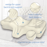 Therapeutica C102 Ergonomic Cervical Sleeping Pillow-Petite