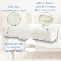 Therapeutica 133 Pillow-Lite Orthopedic Support (Less Firm)-Average