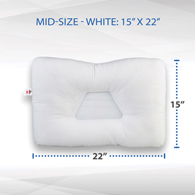 Core Products 221 Mid-Size Tri-Core Cervical Pillow-Standard Support
