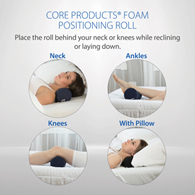 Core Products 312 5" Foam Roll Positioning Roll-Blue
