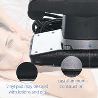 Core Products 3401 Jeanie Rub Variable Speed Massager with Fleece Pad Cover