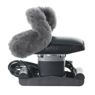 Core Products 3401 Jeanie Rub Variable Speed Massager with Sheepskin Pad Cover