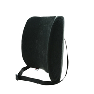 Core Products 405 Bucket Seat Sitback Lumbar Cushion-Deluxe-Black
