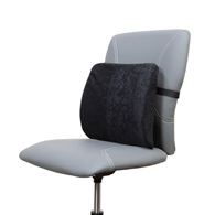 Core Products 405 Bucket Seat Sitback Lumbar Cushion-Deluxe-Black