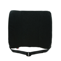 Core Products 405 Bucket Seat Sitback Lumbar Cushion-Deluxe-Black