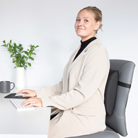Core Products 410 Slimrest Standard Lumbar Support-Black