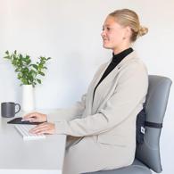 Core Products 460 Inflatable Lumbar Support Cushion-Black