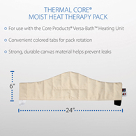 Core Products 501 24" ThermaCore Moist Heat Pack-Cervical Contour