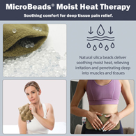 Core Products 520 Small Micro Bead Microwaveable Moist Heat Pack