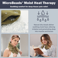 Core Products 521 Micro Bead Microwaveable Moist Heat Pack-Cervical