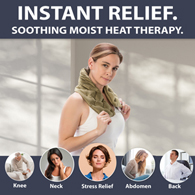 Core Products 521 Micro Bead Microwaveable Moist Heat Pack-Cervical