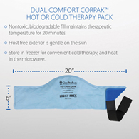 Core Products 533 Dual Comfort Hot/Cold Therapy Packs-6" x 20"