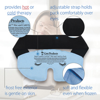 Core Products 557 Dual Comfort Corpak Hot and Cold Therapy-Eye Mask Compress
