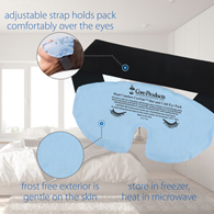 Core Products 557 Dual Comfort Corpak Hot and Cold Therapy-Eye Mask Compress
