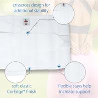 Core Products 6062 Dual Pull Elastic Crisscross Lumbosacral Belt-2XL