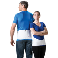Core Products 6064 Triple Pull Elastic Lumbosacral Belt-Large