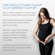 Core Products 6903 Baby Hugger Lil' Lift Maternity Support Belt - Extra Large