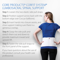 Core Products 7000CorFit Lumbosacral Belt-Small