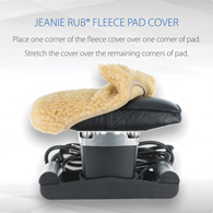 Core Products 882 Fleece Pad Cover for Jeanie Rub Massagers