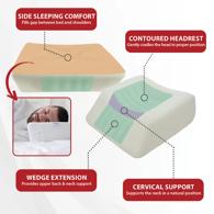Therapeutica FOM-131-GR-PET Firm Orthopedic Travel Pillow - Petite Size - Gray