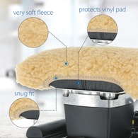 Core Products Jeanie Rub Variable Speed Massager - Fleece or Sheepskin Pad & Pro Package Kit Options