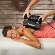 Core Products Jeanie Rub Variable Speed Massager - Fleece or Sheepskin Pad & Pro Package Kit Options
