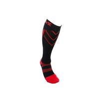 CSX X220RB-XL Athletic Compression Socks - 20 to 30 mmHg - Red on Black - Extra Large