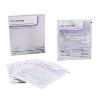 DermaCol/Ag DermaRite Industries 00503E-DermaCol/Ag Silver Collagen Dressing, 4 x 4 Inch, Collagen