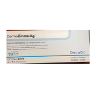 DermaGinate/ Ag DermaRite Industries 00530E-DermaGinate/ Ag Silver Alginate Dressing, 12 in, Alginates (EA/1)