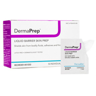 DermaPrep DermaRite Industries 81050-DermaPrep Skin Barrier Wipe (CS/1000)