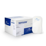 Sofsorb Standard DeRoyal 46-101-Sofsorb Absorbent Wound Dressing, 4 x 6 inch, Cellulose (BX)