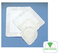 Covaderm Plus V.A.D. DeRoyal 46-405-Covaderm Plus V.A.D. Vascular Access Dressing, 4 x 4 in, Composites (BX/25)