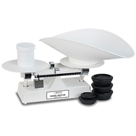 Detecto 1001T2B USDA-Approved Baked Enamel Bakers Dough Scale w/ Scoop