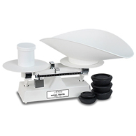 Detecto 1001TB USDA-Approved Baked Enamel Bakers Dough Scale and Scoop